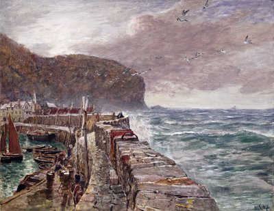 Molo di Clovelly da Charles Napier Hemy