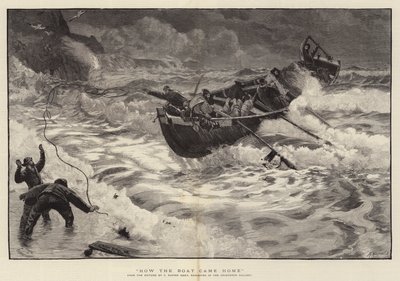 Come la barca è tornata a casa da Charles Napier Hemy
