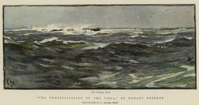 Illustrazione per La riabilitazione della Vigia, di Morley Roberts da Charles Napier Hemy