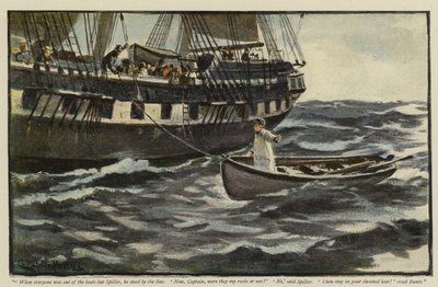 Illustrazione per La riabilitazione della Vigia, di Morley Roberts da Charles Napier Hemy
