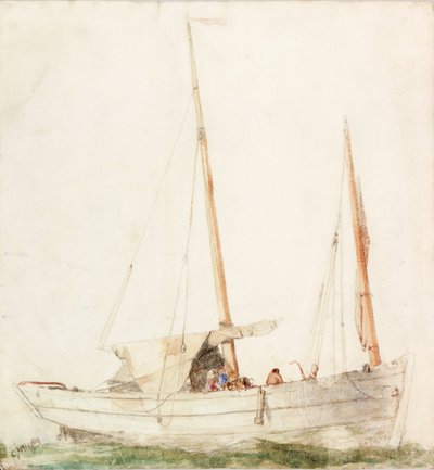 Barca a vela da Charles Napier Hemy