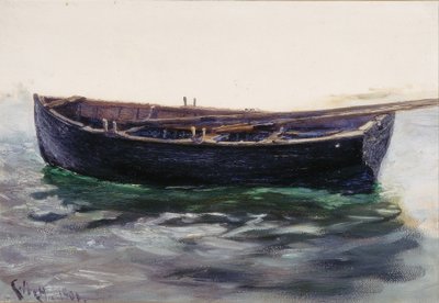 Studio di Barca da Charles Napier Hemy