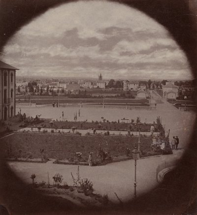Asile impériale de Vincennes, vista di Charenton da Charles Nègre