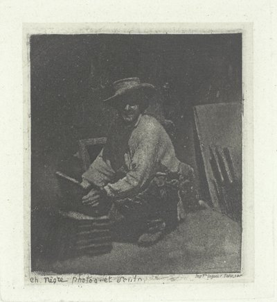 Muratore in ginocchio da Charles Nègre