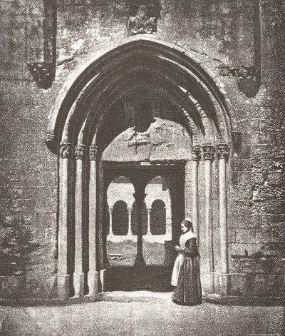 Portale Saint-Trophime, Entrata del Chiostro, Arles, Chiesa Metropolitana di Saint-Trophime, 1852 da Charles Nègre