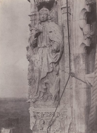 San Giovanni Evangelista, Cattedrale di Chartres, c. 1854 da Charles Nègre