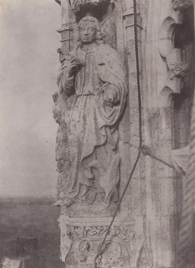 San Giovanni Evangelista, Cattedrale di Chartres, 1854 ca. 1854 (foto) da Charles Nègre