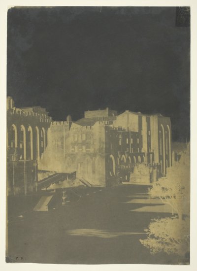 Il Palazzo del Papa, Avignone da Charles Nègre
