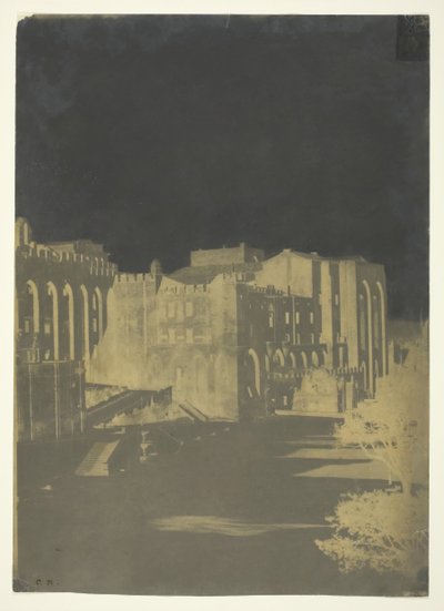 Palazzo dei Papi, Avignone da Charles Nègre