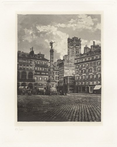 Tavola V – Place du Châtelet da Charles Nègre, André Jammes