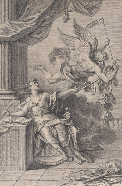 La storia che ferma il tempo, 1708-54 da Charles Nicolas Cochin