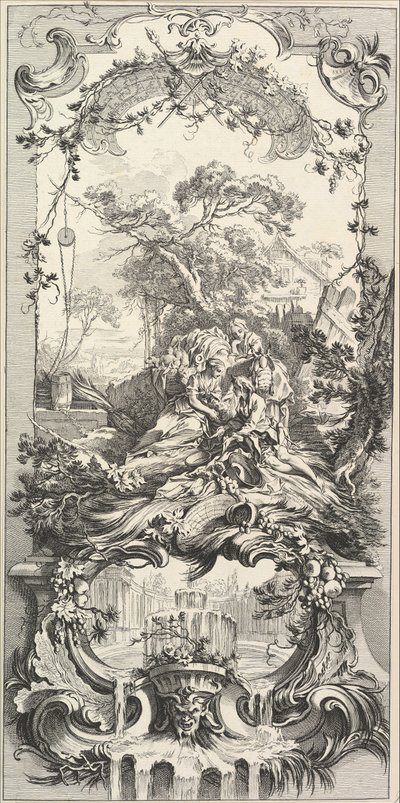 Trionfo di Pomona da Charles Nicolas Cochin