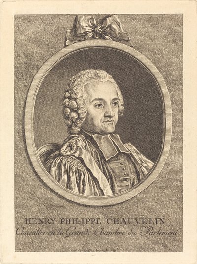 Henry Philippe Chauvelin da Charles Nicolas Cochin II