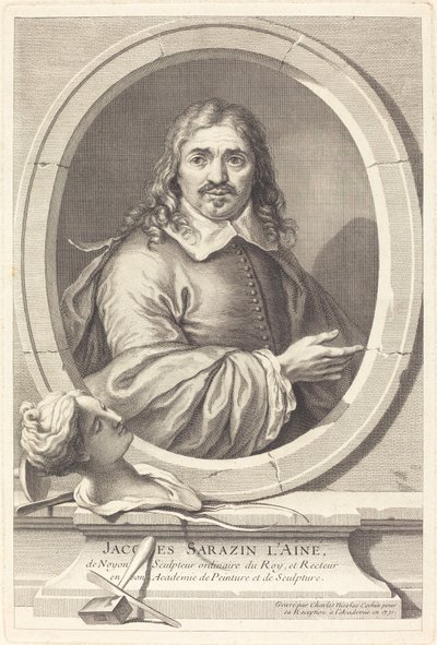 Jacques Sarazin il Vecchio da Charles Nicolas Cochin I
