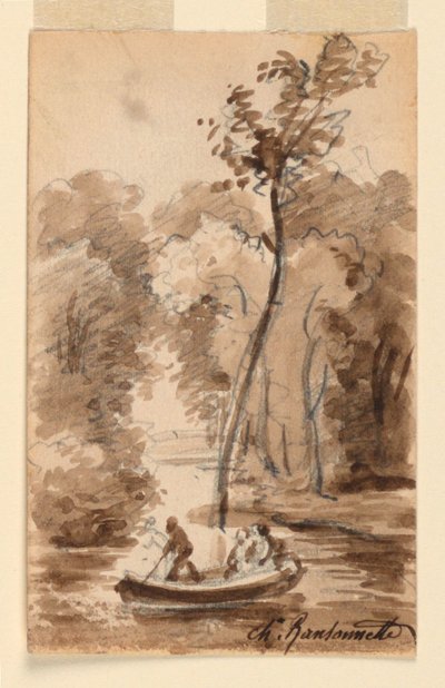 Un Ruscello nel Bosco da Charles Nicolas Ransonnette