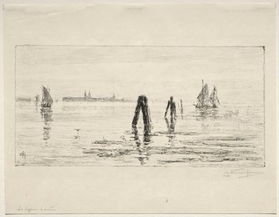 Laguna, mattina da Charles Nicolas Storm van 