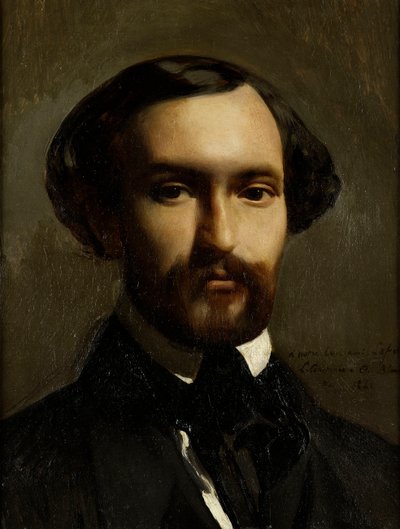 Ritratto del compositore Charles Gounod, 1841 da Charles Octave Blanchard
