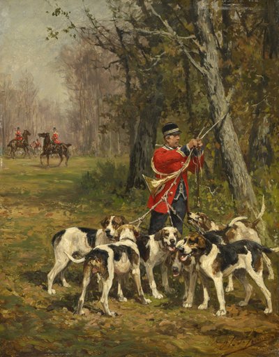 Cani da Caccia da Charles Oliver de Penne