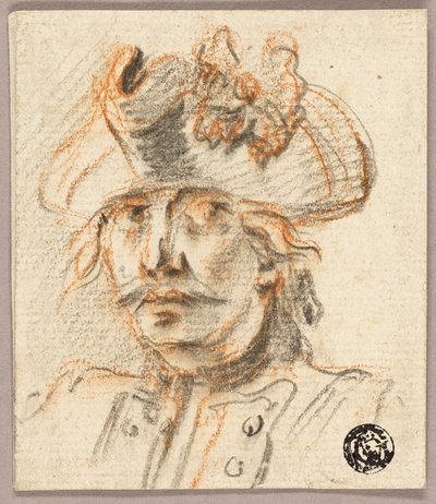 Busto di soldato da Charles Parrocel