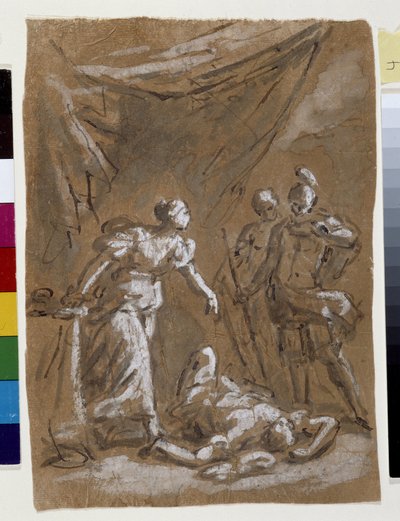 Giuditta e Oloferne (disegno) da Charles Parrocel