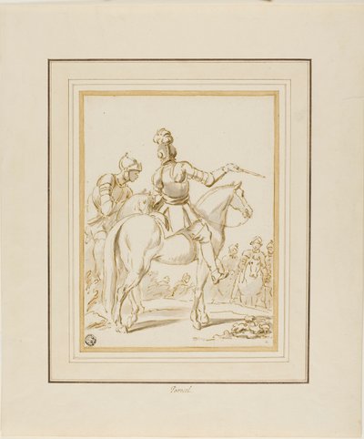 Cavalieri a cavallo da Charles Parrocel