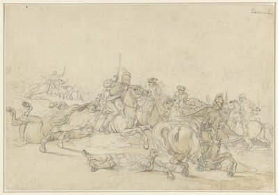 Combattimento di cavalieri da Charles Parrocel