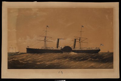 Atlantic Royal Mail Steam Navgn. Co. Steamer Adriatic da Charles Parsons