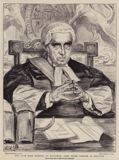 Il defunto Lord Russell di Killowen, Lord Chief Justice d