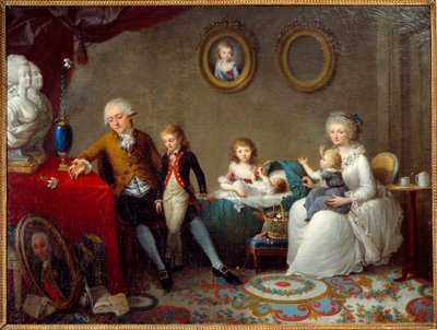 La famiglia di Jean Pierre Dourcet da Charles Paul Landon
