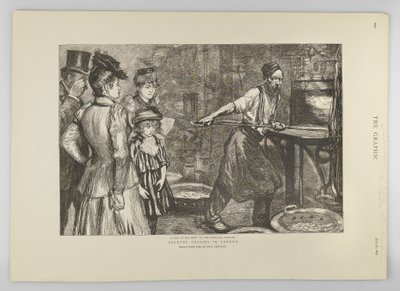 Forno di Ricottura a Tower Hill, da The Graphic, 1895 da Charles Paul Renouard