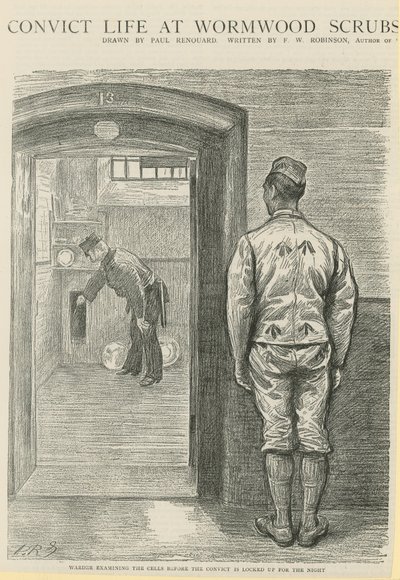 Vita da detenuto a Wormwood Scrubs da Charles Paul Renouard