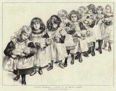 Piccole madri, uno studio in una scuola materna da Charles Paul Renouard