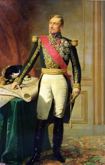 Armand Jacques Achille Leroy de Saint Arnaud (1796-1854) da Charles Philippe Lariviere