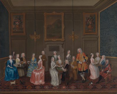 Tea party a casa di Lord Harrington, St. James