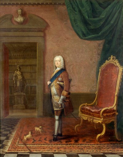 Giorgio II nella Biblioteca di St. James