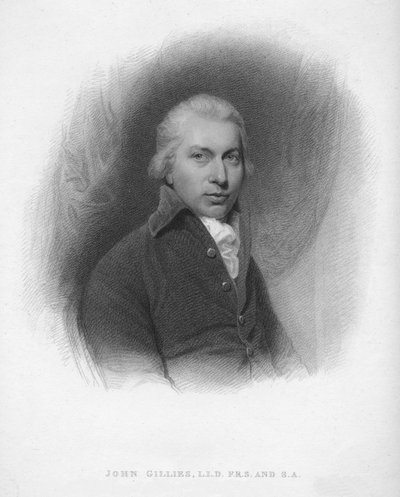 John Gillies, L.L.D. F.R.S. e S.A., 1813 da Charles Picart