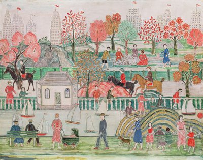 Central Park da Charles Prendergast