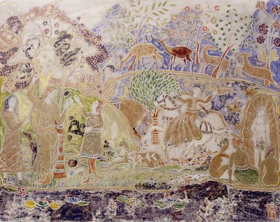 Figure e cervi da Charles Prendergast