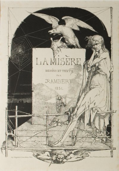 Frontespizio di Misery da Charles Rambert