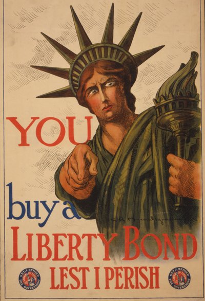 Tu—Compra un bond della Libertà affinché io non perisca da Charles Raymond Macauley