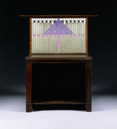 Un mobile da scrittura progettato per Walter W. Blackie Esq., Hill House, Edimburgo da Charles Rennie Mackintosh