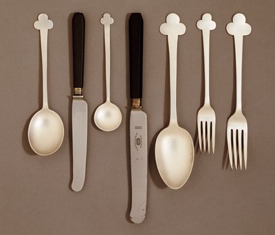 Servizio da tavola elettroplaccato, per E. Bingham & Co., c.1906 da Charles Rennie Mackintosh