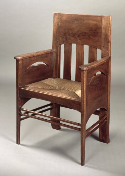 Sedia di Quercia, c.1897 da Charles Rennie Mackintosh