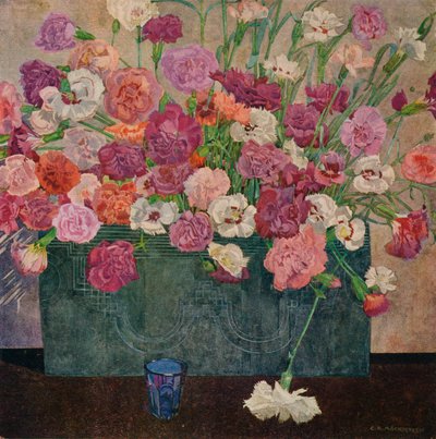 Garofani, c1920 da Charles Rennie Mackintosh