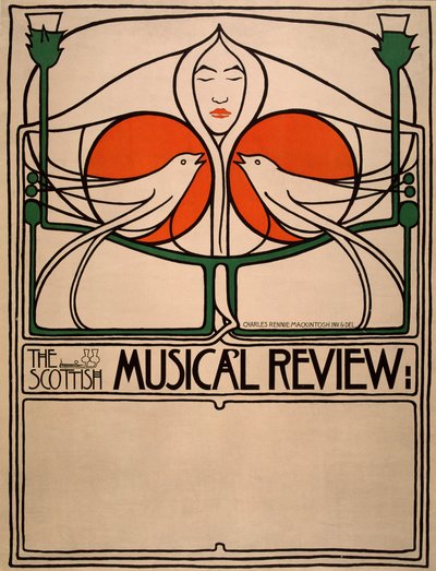Scottish Musical Review da Charles Rennie Mackintosh
