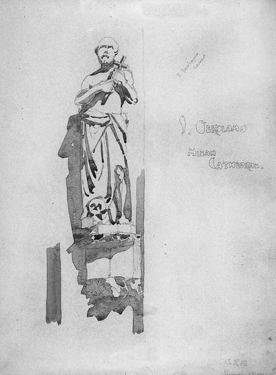 San Girolamo, 1891 da Charles Rennie Mackintosh