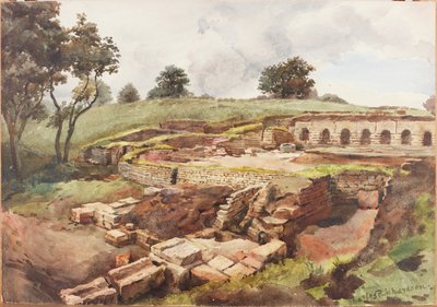 Bagno a Chesters da nord-est da Charles Richardson