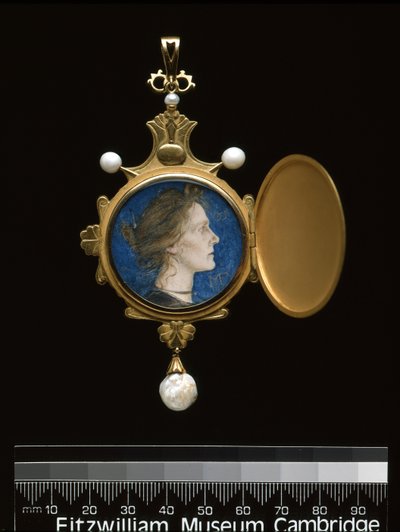 Pendente: Miss Edith Emma Cooper (1862-1913) 1901 da Charles Ricketts