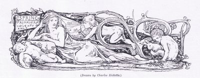 Primavera, da The Magazine of Art 1893, Cassell and Company da Charles Ricketts
