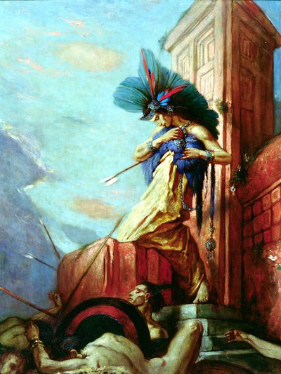 La morte di Montezuma (1466-1520) da Charles Ricketts